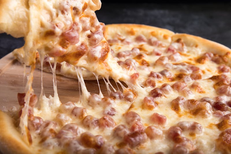 Pepperoni pizza at Pizza factory