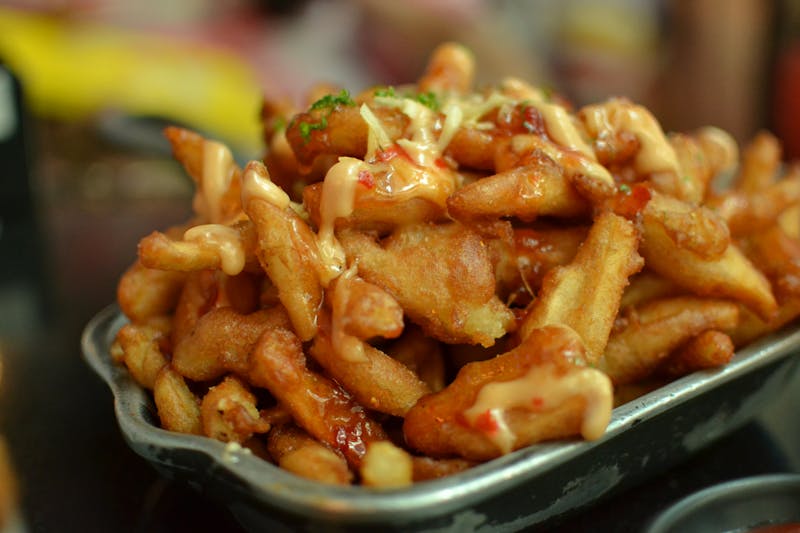 Loaded Fries side dish